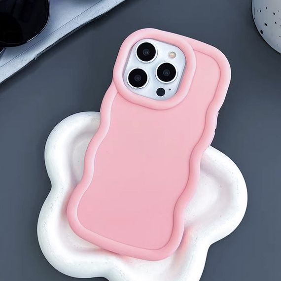 Чохол TPU Ripple для Apple iPhone 12 Pro / 12 (6.1") Pink | Зображення 2