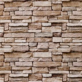 Самоклеящаяся 3D панель 700х770х3мм Екатеринославский кирпич (344-3) SW-00001383