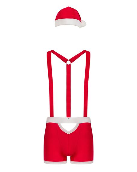 Чоловічий еротичний костюм Санта-Клауса Obsessive Mr Claus, S/M | Зображення 4