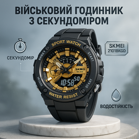 Годинник для військової та тактичної діяльності, Наручний годинник з електронним механізмом GJ-96