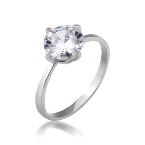 Серебряное кольцо с фианитом Artsriblo артА82к 18.0