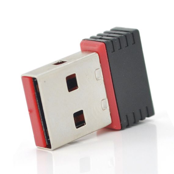 Бездротовий мережевий адаптер Wi-Fi-USB Merlion LV-UW01,RT7601,802.11bgn,150MB, 2.4 GHz,2000/xp/visat,Win7, Win8,Linux,Mac,Blister