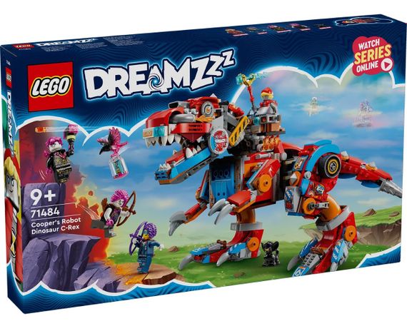 Конструктор LEGO DREAMZzz Робот динозавр Купера 71484