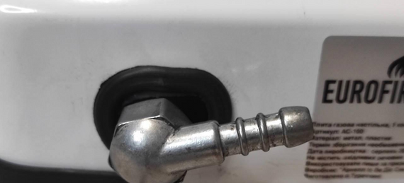 Газова плита настільна EuroFire AC-100 на 1 конфорку, для роботи від балона | Зображення 2