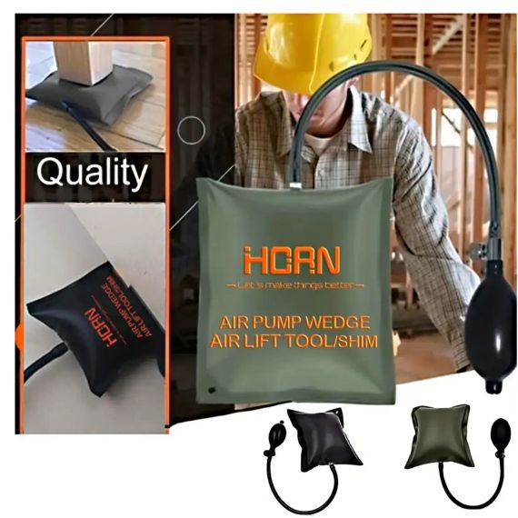 Надувна монтажна подушка-клин для вирівнювання дверей та вікон HORN | Зображення 5