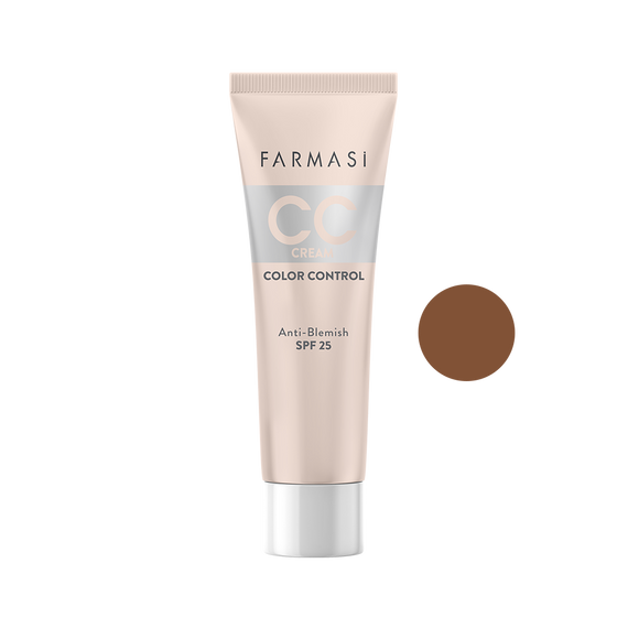 Тональный крем Farmasi СС увлажняющий солнцезащитный 25 SPF 06 Deep 30 мл | Зображення 9