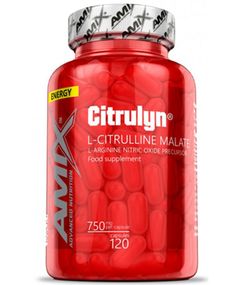 L-цитруллин малат Amix Nutrition CitruLyn 750mg 120cps