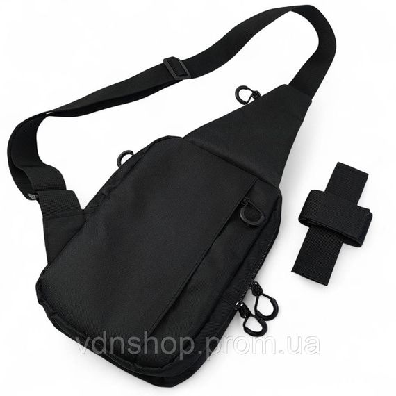 Тактична нагрудна сумка для чоловіків, Чоловіча брезентова сумка через плече месенджер кобура MF-35 | Зображення 1