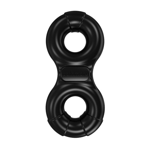 Эрекционное виброкольцо Bathmate Vibe Ring Eight, двойное, для члена и мошонки | Зображення 2