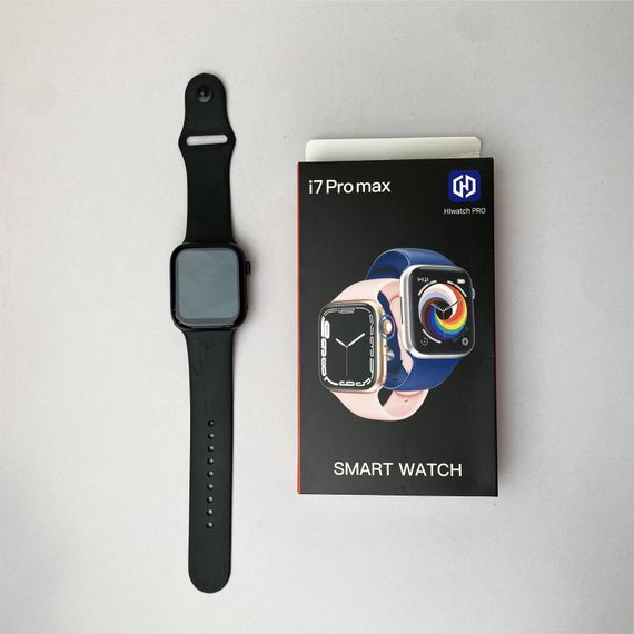 Розумний годинник Smart Watch i7 Pro Max (Чорний) | Зображення 2