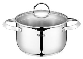 Каструля Fissman Callisto 3.5л зі скляною перфорованою кришкою