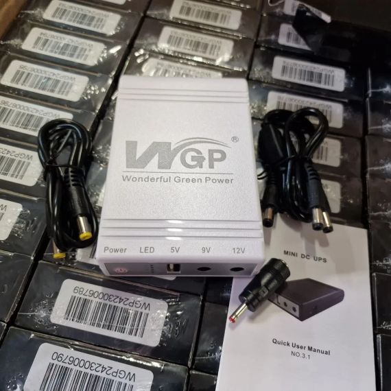 Джерело безперебійного живлення для роутера 10400Mah, USB виходи, DC 5V, 9V, 12V. ДБЖ для Роутерів | Зображення 2