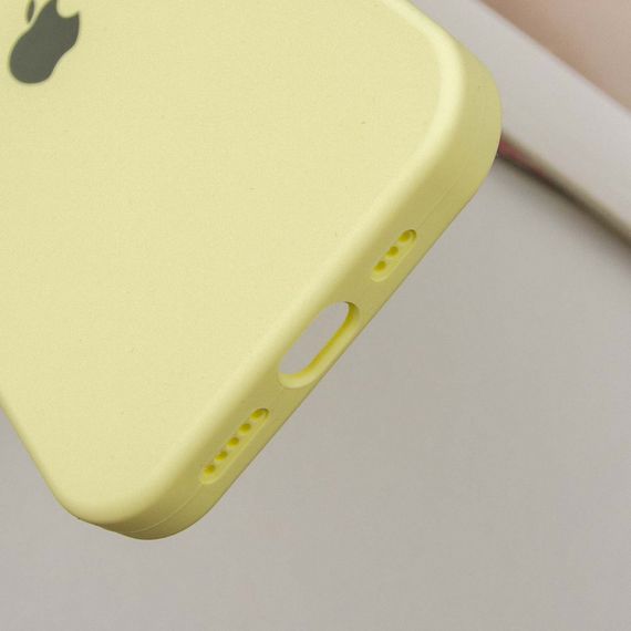 Чохол Silicone Case Full Protective (AA) для Apple iPhone 16 Plus (6.7") Жовтий / Mellow Yellow | Зображення 6