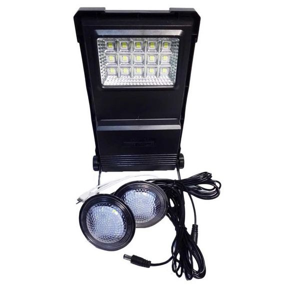 Ліхтар для домашніх потреб GDLITE GD-07А, Прожектор світла, Світлодіодний акумуляторний led ліхтар ED-76 | Зображення 4