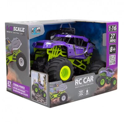 Радиоуправляемая игрушка Sulong Toys Bigfoot Off-road - Violet (1:16, 27 МГц (MHz)) (SL-358RHV) | Зображення 9