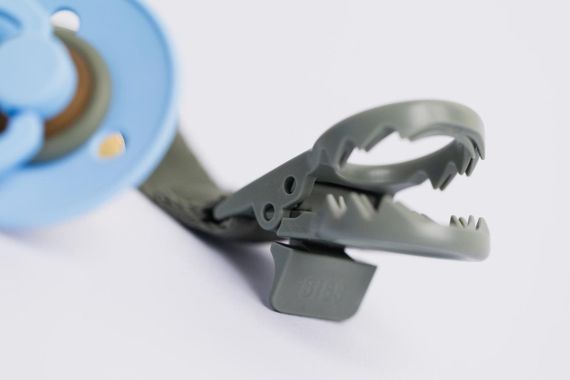 Тримач-стрічка для пустушки з петлею BIBS Clip Loop Blush | Зображення 5