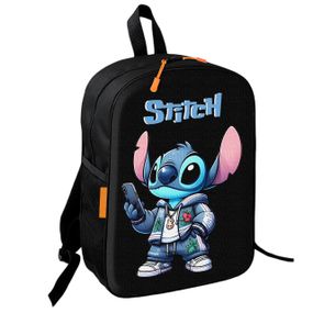 Рюкзак шкільний дитячий з принтом Стіч 36х27 см підлітковий для хлопчика, дівчинки (4063)