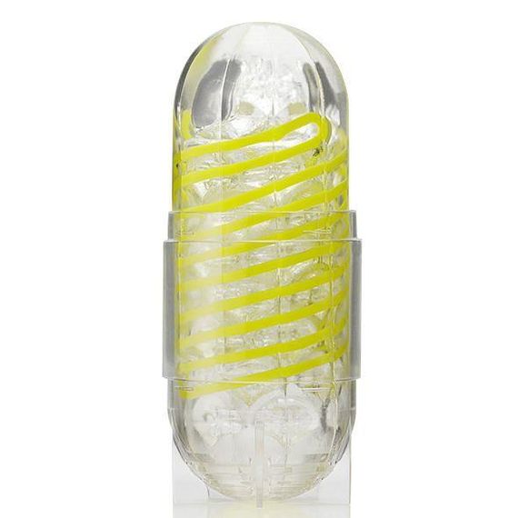 Мастурбатор для чоловіків Tenga Spinner Shell з пружною стимулюючою спіраллю