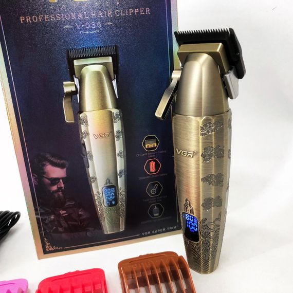 Акумуляторна машинка для стрижки VGR V-036 | Зображення 9