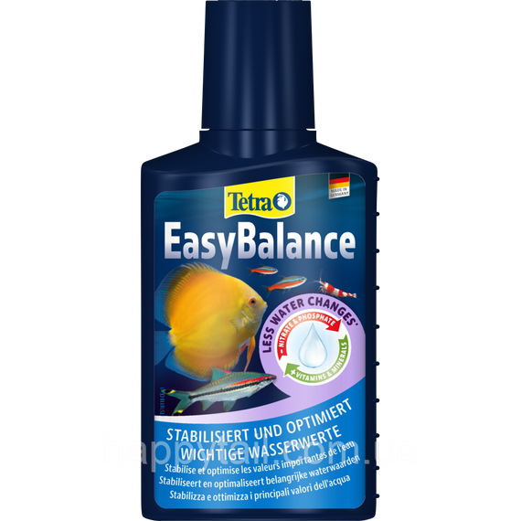 Tetra EasyBalance 100 мл — Засіб для стабілізації параметрів води та рідких підмін
