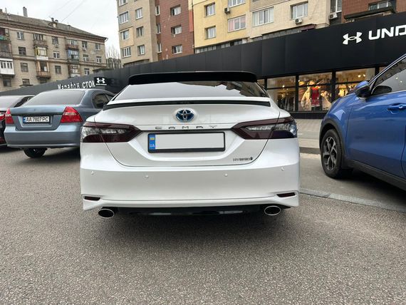 Спойлер (чорний) для Toyota Camry 2018↗ рр. | Зображення 3