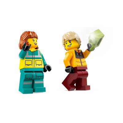 Конструктор LEGO City Карета швидкої допомоги й сноубордист 79 деталей (60403) | Зображення 4