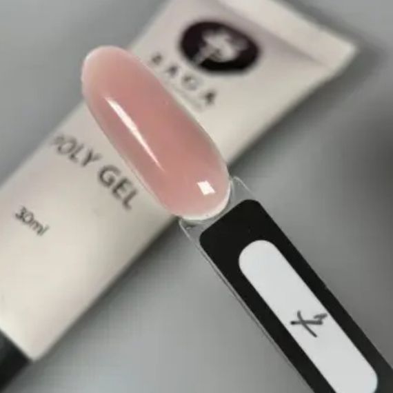 Полігель Saga Poly Gel №07 (бежевий нюд) в тюбику 30мл