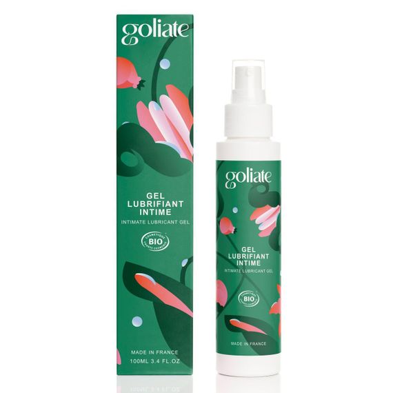Гель-лубрикант Goliate Gel Lubrifiant Intime, 100 мл, экстракт красных водорослей, веган-френдли Sex Aura | Зображення 1