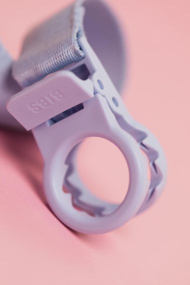 Тримач-стрічка для пустушки з петлею BIBS Clip Loop Blush | Зображення 6