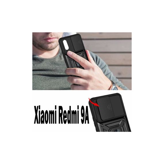 Чохол до мобільного телефона BeCover Military Xiaomi Redmi 9A Black (705574) | Зображення 1