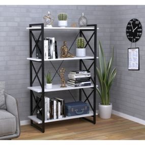 Стеллаж Loft Design Скиф 4-920 белый