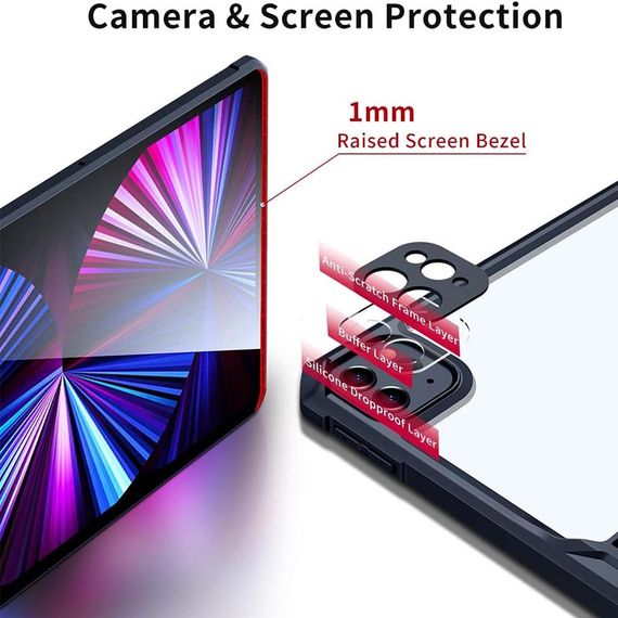 TPU+PC чохол Xundd Stand c посиленими кутами для Apple iPad Pro 11" (2024) Чорний | Зображення 4