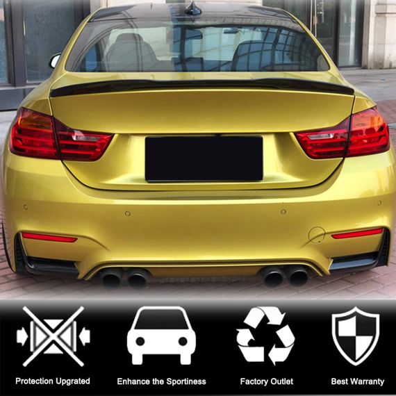 Накладка на задний бампер Flap (для F80, Карбон) для BMW 3 серия F-30/31/34 2012-2019 гг | Зображення 2