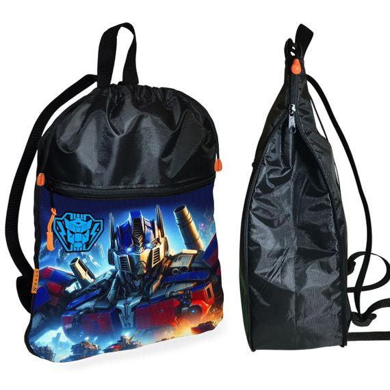 Шкільний рюкзак дитячий Трансформери + Сумка для взуття спортивної форми рюкзак-мішок хлопчикові (01849) | Зображення 1