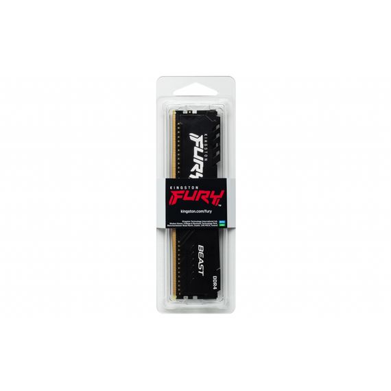 Память для ПК Kingston DDR4 3200 8GB  Fury Beast (KF432C16BB/8) | Зображення 4