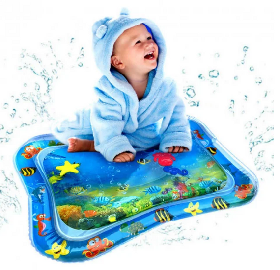 Надувной игровой развивающий детский коврик AIR PRO / коврик водный / напольный коврик для малышей 66*50 см | Зображення 4