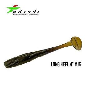 Силиконовая приманка, Съедобный силикон Intech Интеч Long Heel 4"6 шт #18