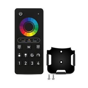 Пульт управління PROLUM 4-Zone RGB+CCT Wi-Fi TUYA TOUCH Чорний Series HomeLink