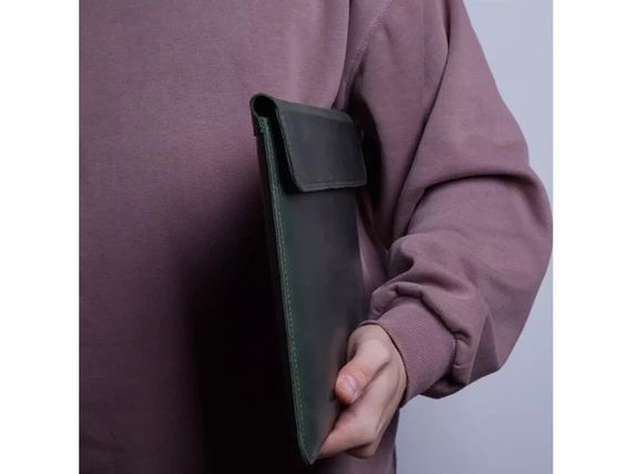 Чохол для ноутбука вінтажний Incarne Klouz MacBook Air 13" 2018-2025 klouz-green-vintage-air-13 зелений | Зображення 5
