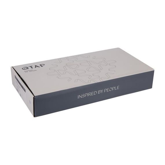 Смеситель для раковины Qtap Gemini высокий QTGEM269GMB45680 Gunmetal Black PVD | Зображення 5
