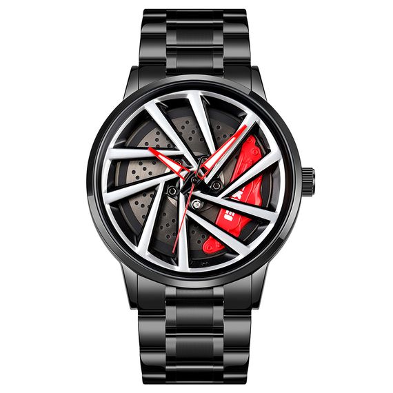 Чоловічий годинник Skmei 1990C Black Red-Silver