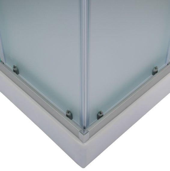 Душовий бокс BRAVO NIDA L90FFS, квадратний | Зображення 7