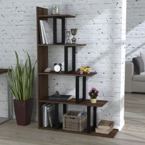 Стеллаж-перегородка Loft Design L-160 орех модена