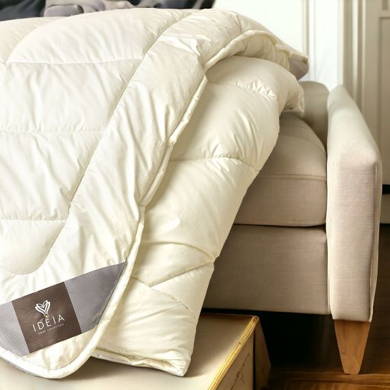 Зимова вовняна двошарова ковдра IDEIA WOOL PREMIUM 200х220 см (8-11774*001) | Зображення 7