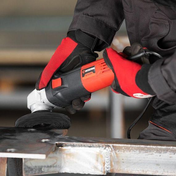 Диск зачисний з спіненого абразиву чорний 125*22.2*13 мм, P46, T27 INTERTOOL BT-0602 | Зображення 4