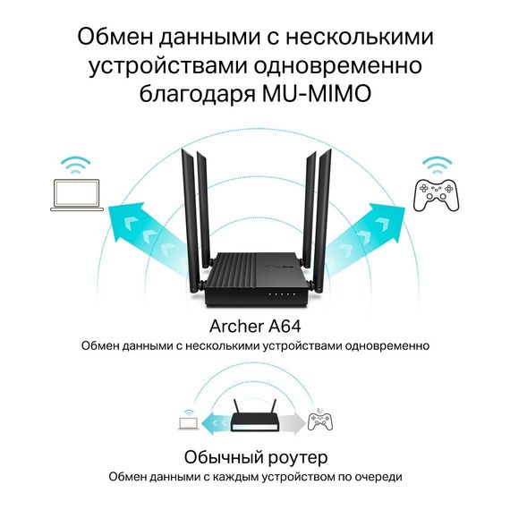 Маршрутизатор TP-Link ARCHER A64 (ARCHER-A64) | Зображення 4