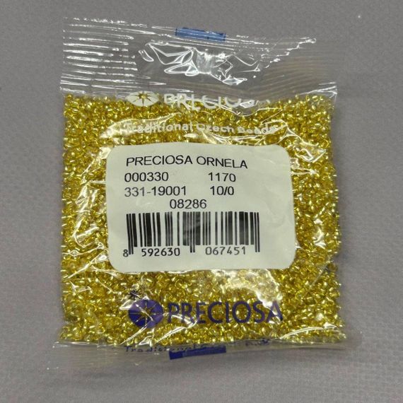 Бисер чешский Preciosa 10/0, цвет 08286 - 50 г | Зображення 1