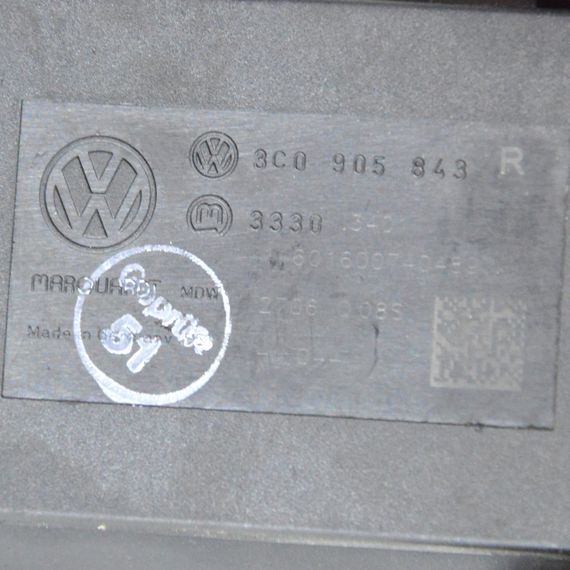 Замок запалювання електричний 2.0 TDI Volkswagen Passat B6 2005-2010 Замок запалювання Фольксваген 3C0905843R | Зображення 5