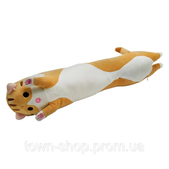 Мягкая игрушка Кот-Батон K4209, 90 см (Бежевый)