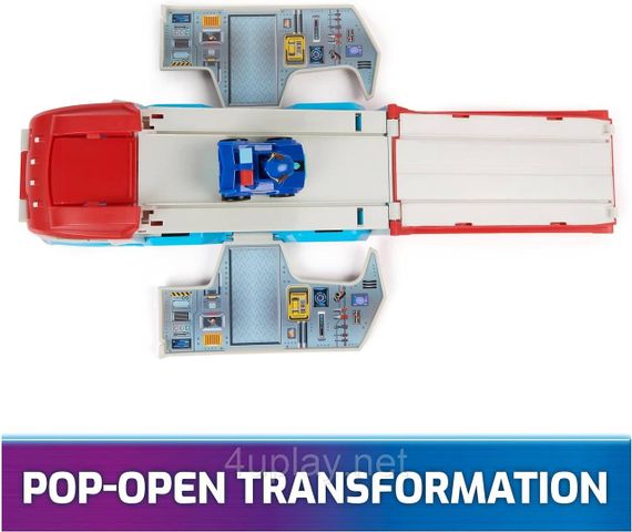 Щенячий Патруль Мегафильм 2023: Патрулевоз, мобильная база спасателей + Гонщик. PAW Patrol Pup Squad Patroller | Зображення 8